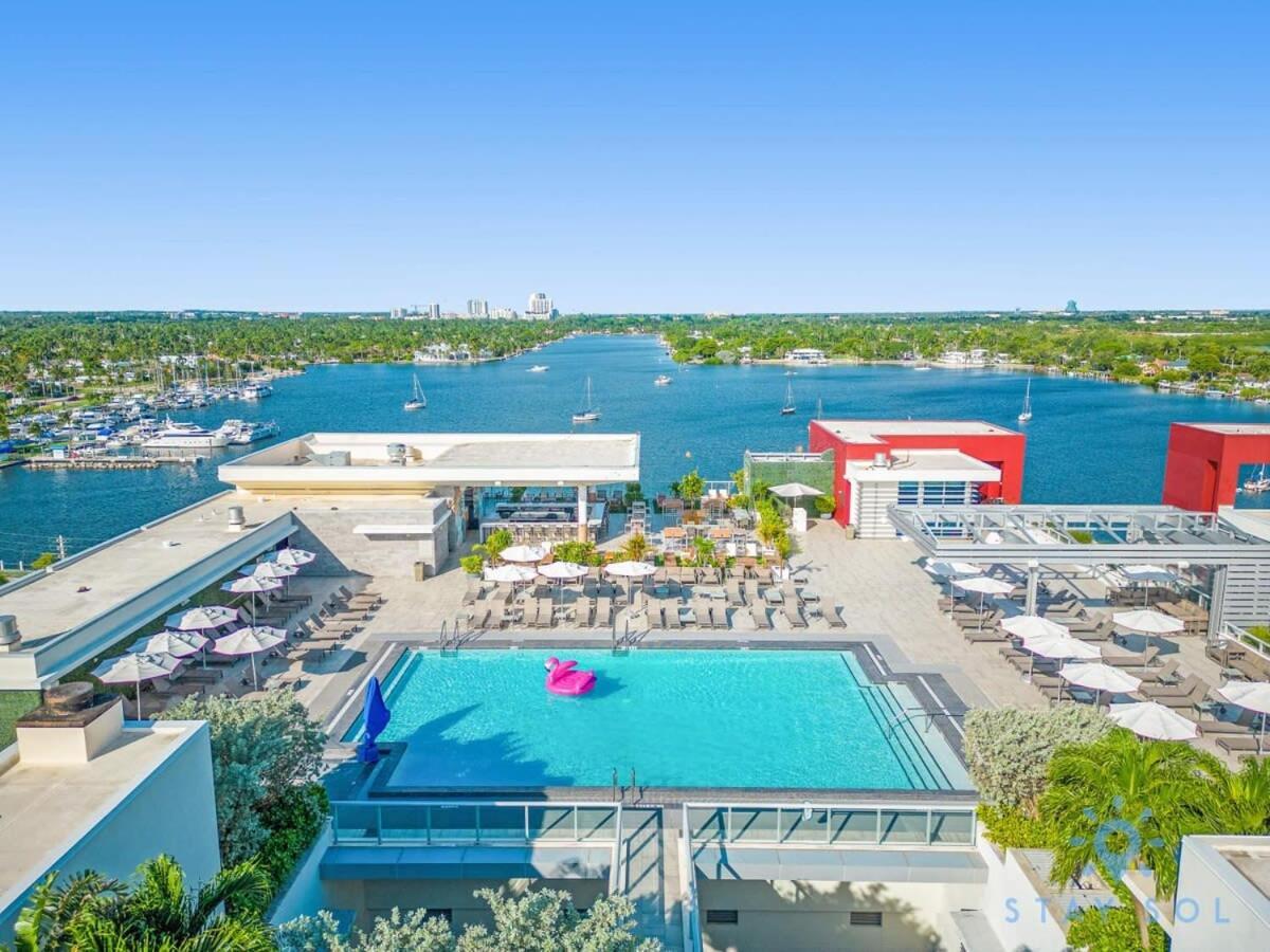 Rooftop Pool - Balcony - Hollywood Beach Broad - Walk Exteriér fotografie