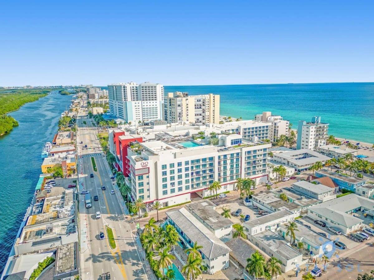 Rooftop Pool - Balcony - Hollywood Beach Broad - Walk Exteriér fotografie
