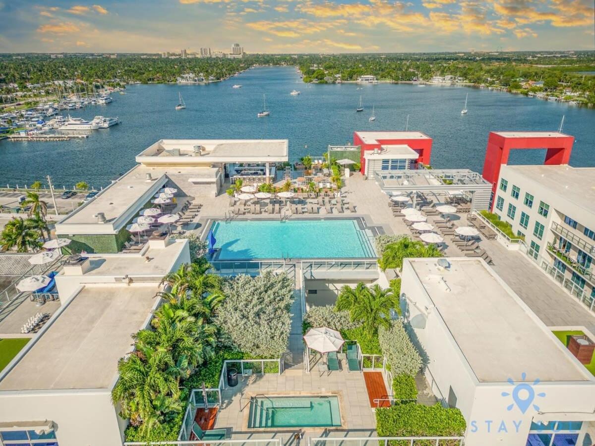 Rooftop Pool - Balcony - Hollywood Beach Broad - Walk Exteriér fotografie