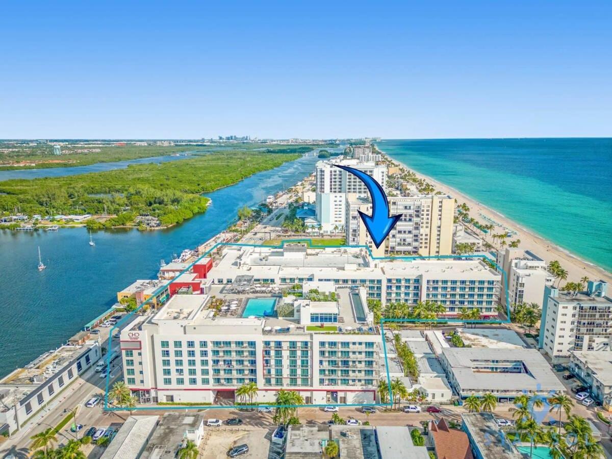 Rooftop Pool - Balcony - Hollywood Beach Broad - Walk Exteriér fotografie