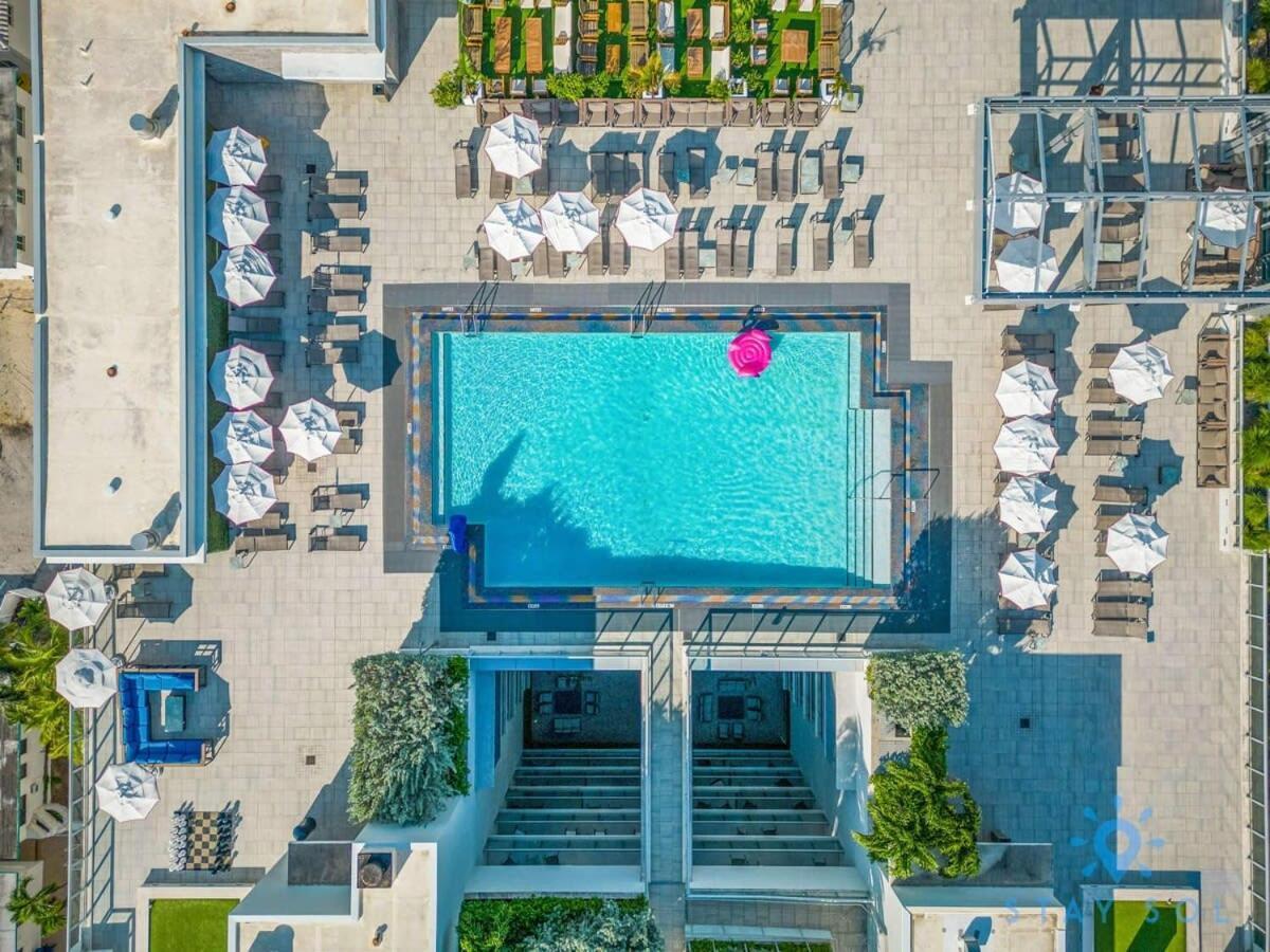 Rooftop Pool - Balcony - Hollywood Beach Broad - Walk Exteriér fotografie